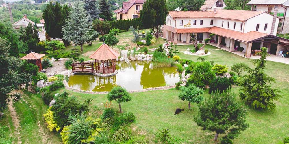 طراحی باغ ویلا مدرن